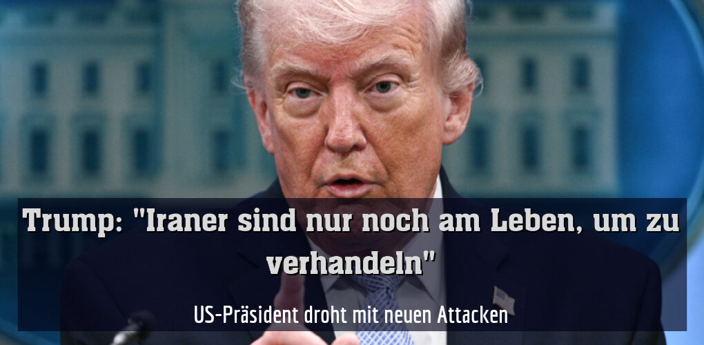 US-Präsident droht mit neuen Attacken