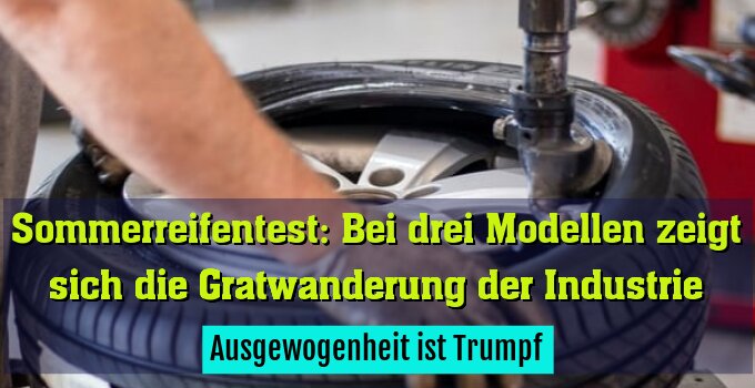 Ausgewogenheit ist Trumpf