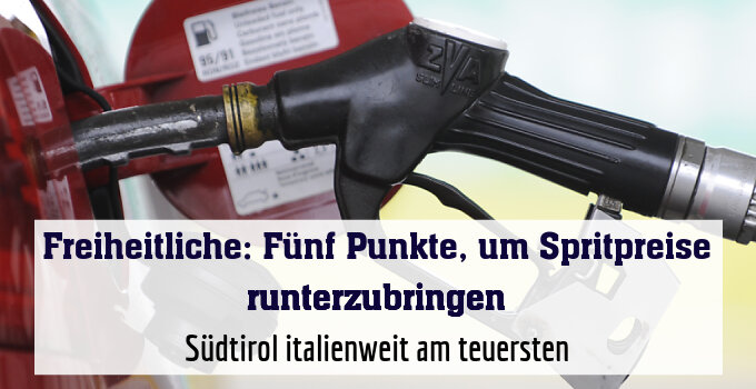 Südtirol italienweit am teuersten