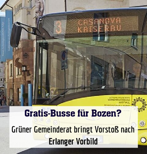 Grüner Gemeinderat bringt Vorstoß nach Erlanger Vorbild