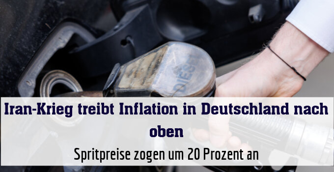 Spritpreise zogen um 20 Prozent an