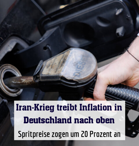 Spritpreise zogen um 20 Prozent an