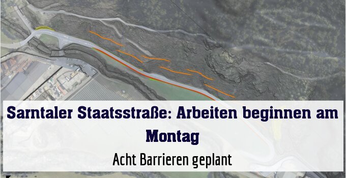 Acht Barrieren geplant