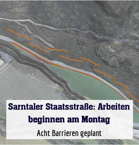 Acht Barrieren geplant