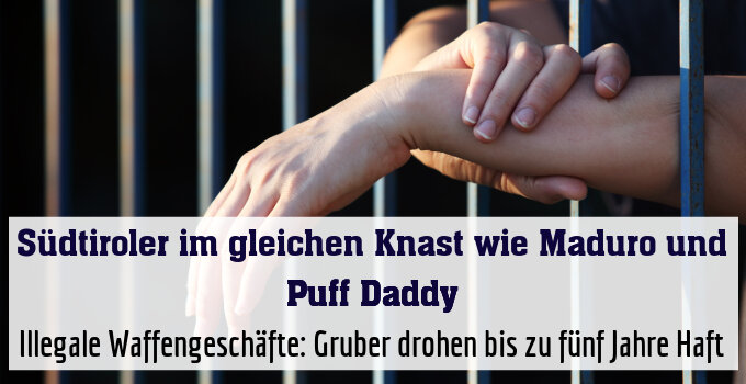 Illegale Waffengeschäfte: Gruber drohen bis zu fünf Jahre Haft