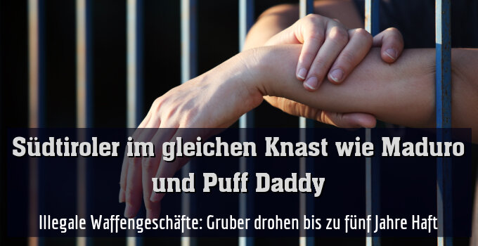 Illegale Waffengeschäfte: Gruber drohen bis zu fünf Jahre Haft