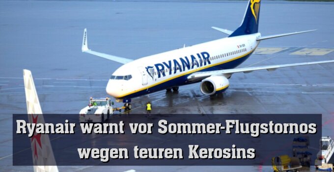 Ryanair-Flieger am Boden - aber hier nicht wegen Kerosinmangels