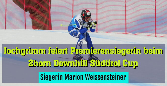 Siegerin Marion Weissensteiner