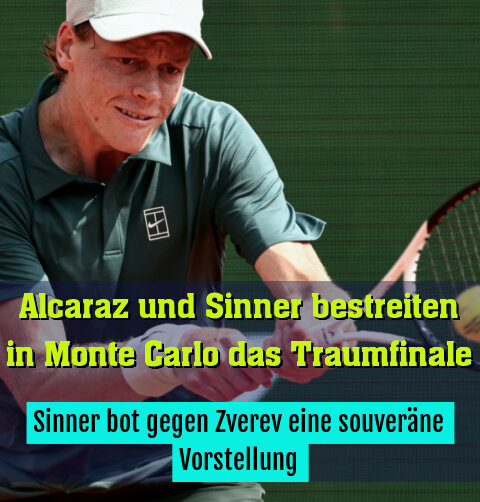 Sinner bot gegen Zverev eine souveräne Vorstellung
