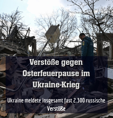 Brüchige Oster-Waffenpause