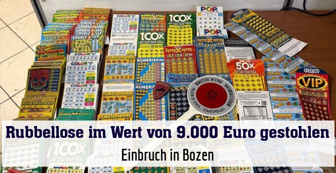 Einbruch in Bozen