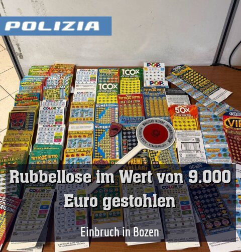 Einbruch in Bozen