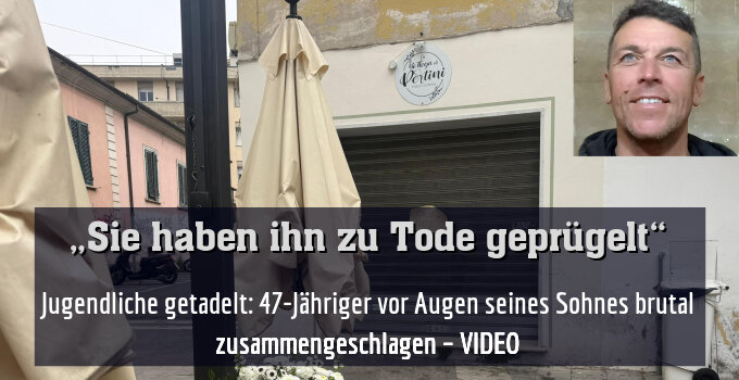 Jugendliche getadelt: 47-Jähriger vor Augen seines Sohnes brutal zusammengeschlagen – VIDEO