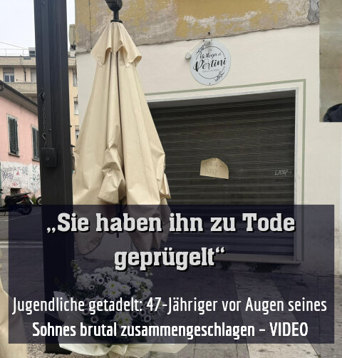 Jugendliche getadelt: 47-Jähriger vor Augen seines Sohnes brutal zusammengeschlagen – VIDEO