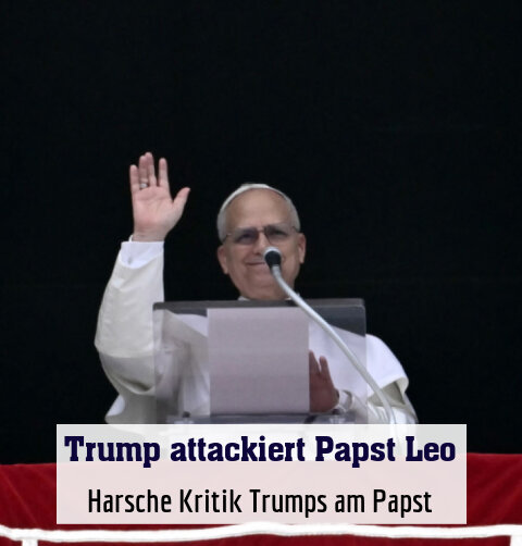 Harsche Kritik Trumps am Papst