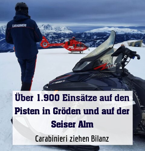 Carabinieri ziehen Bilanz