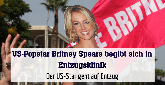 Der US-Star geht auf Entzug