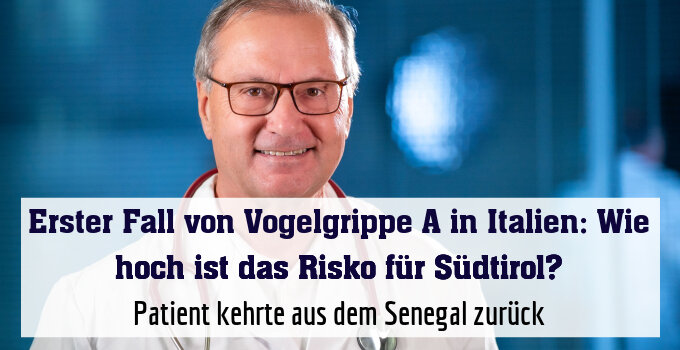 Patient kehrte aus dem Senegal zurück