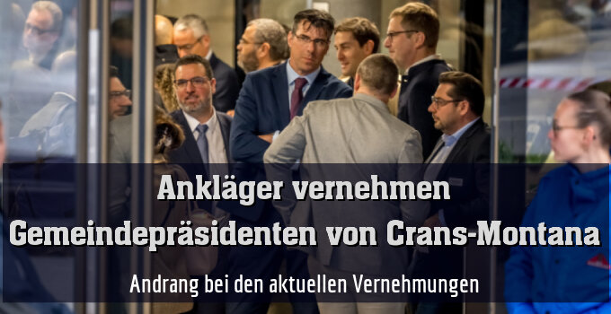 Andrang bei den aktuellen Vernehmungen