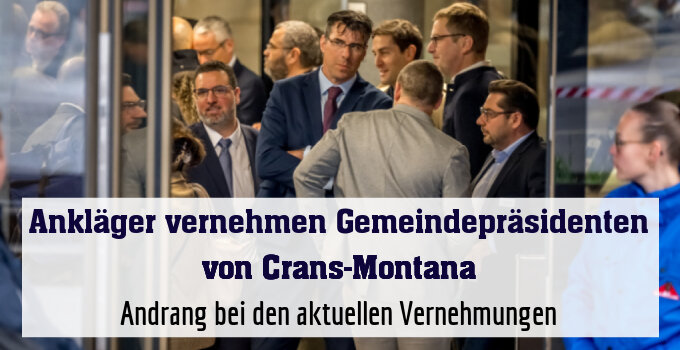 Andrang bei den aktuellen Vernehmungen