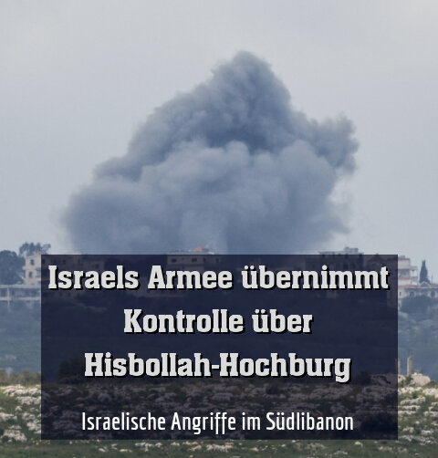 Israelische Angriffe im Südlibanon