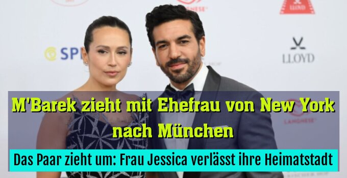 Das Paar zieht um: Frau Jessica verlässt ihre Heimatstadt