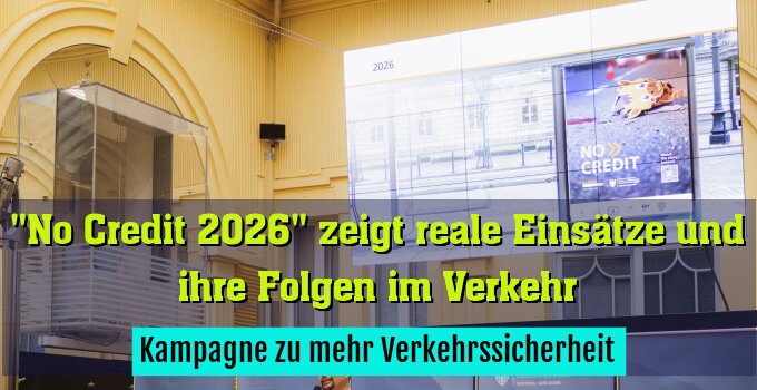 Kampagne zu mehr Verkehrssicherheit
