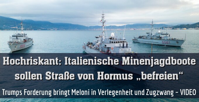 Trumps Forderung bringt Meloni in Verlegenheit und Zugzwang – VIDEO