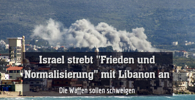 Die Waffen sollen schweigen