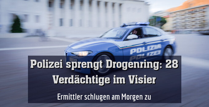 Ermittler schlugen am Morgen zu