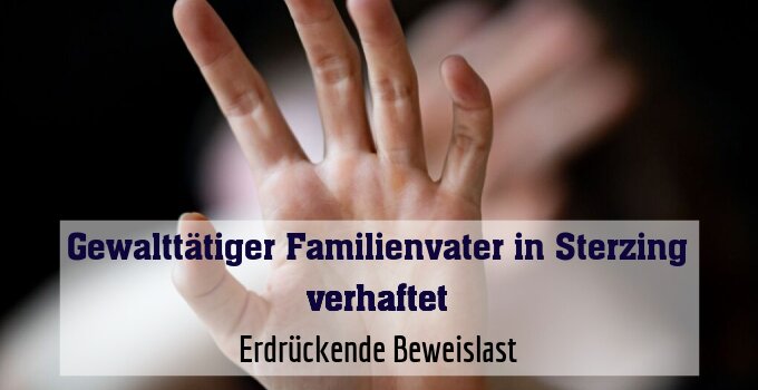 Erdrückende Beweislast