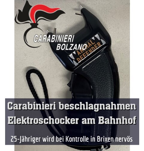 25-Jähriger wird bei Kontrolle in Brixen nervös