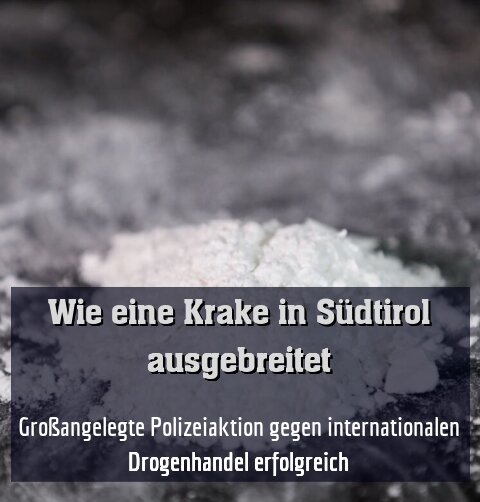 Großangelegte Polizeiaktion gegen internationalen Drogenhandel erfolgreich