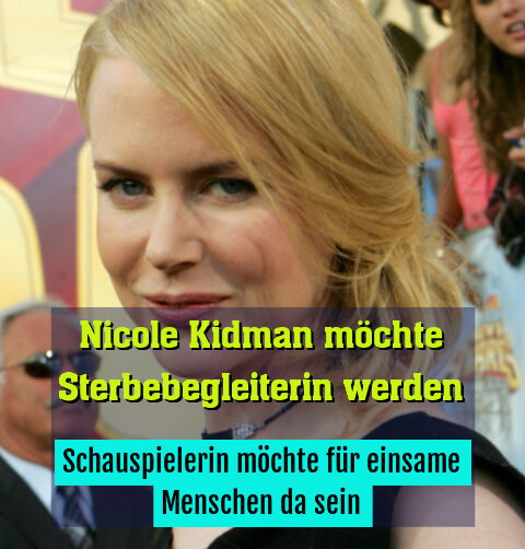 Schauspielerin möchte für einsame Menschen da sein