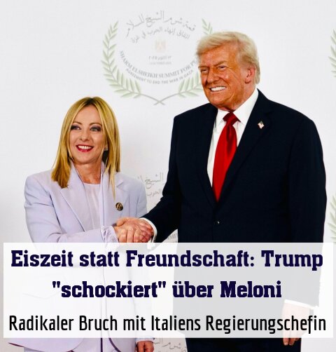 Radikaler Bruch mit Italiens Regierungschefin