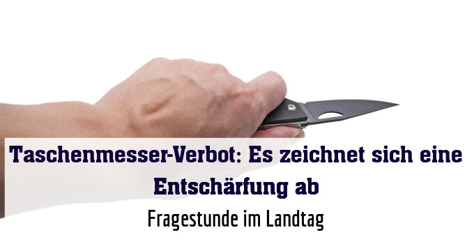 Fragestunde im Landtag
