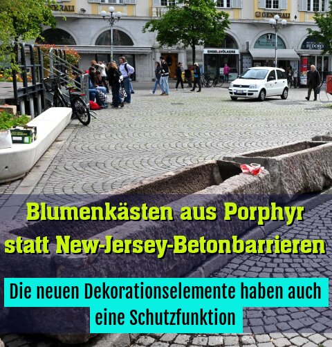 Die neuen Dekorationselemente haben auch eine Schutzfunktion