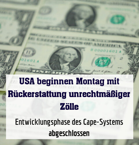 Entwicklungsphase des Cape-Systems abgeschlossen