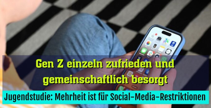 Jugendstudie: Mehrheit ist für Social-Media-Restriktionen
