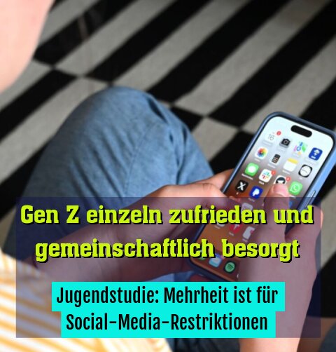 Jugendstudie: Mehrheit ist für Social-Media-Restriktionen