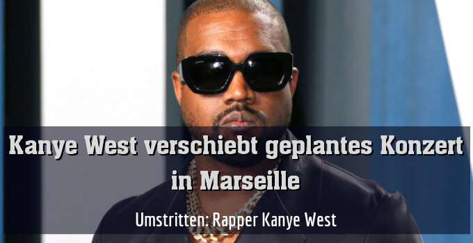 Umstritten: Rapper Kanye West