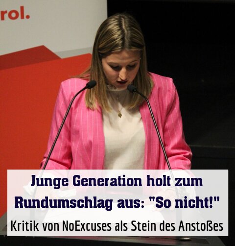 Kritik von NoExcuses als Stein des Anstoßes