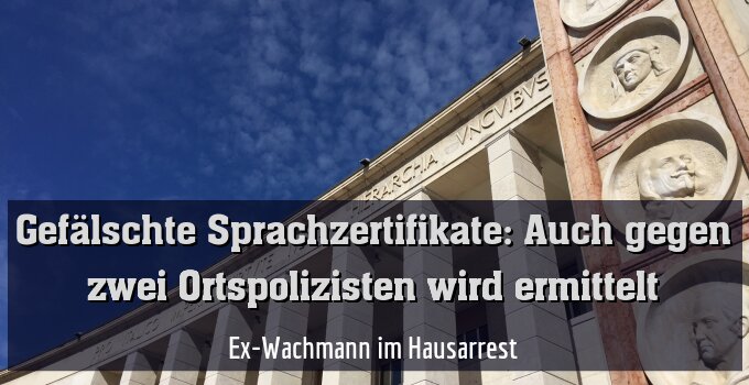 Ex-Wachmann im Hausarrest