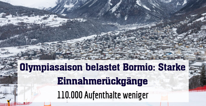 110.000 Aufenthalte weniger