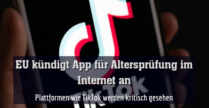Plattformen wie TikTok werden kritisch gesehen