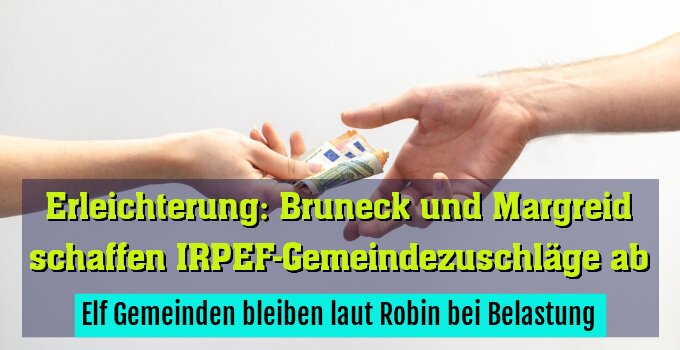 Elf Gemeinden bleiben laut Robin bei Belastung