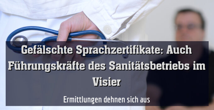 Ermittlungen dehnen sich aus