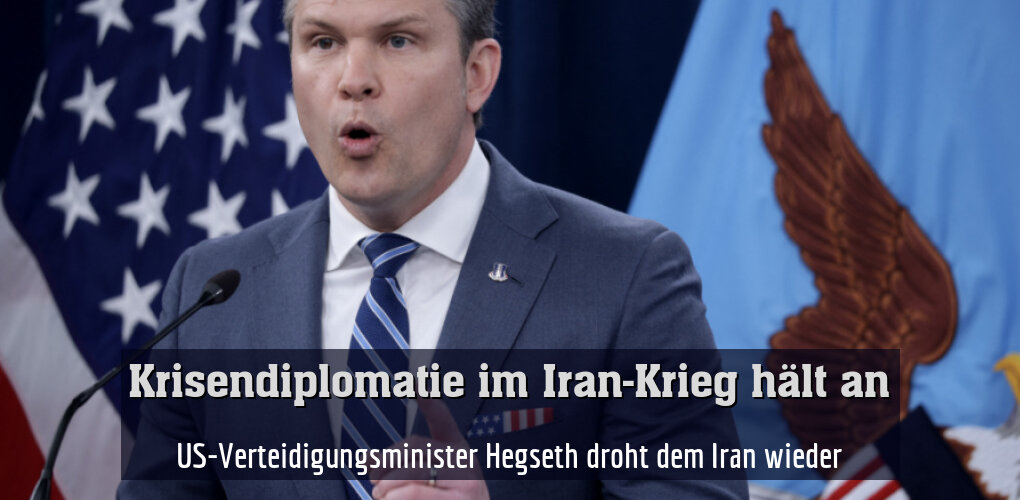 US-Verteidigungsminister Hegseth droht dem Iran wieder