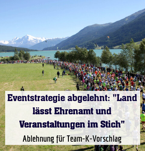 Ablehnung für Team-K-Vorschlag