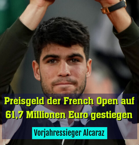 Vorjahressieger Alcaraz